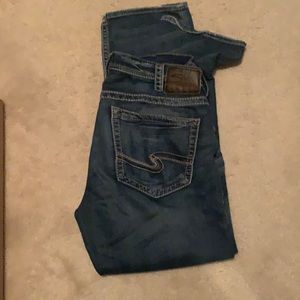 Men’s silver jeans 34x32